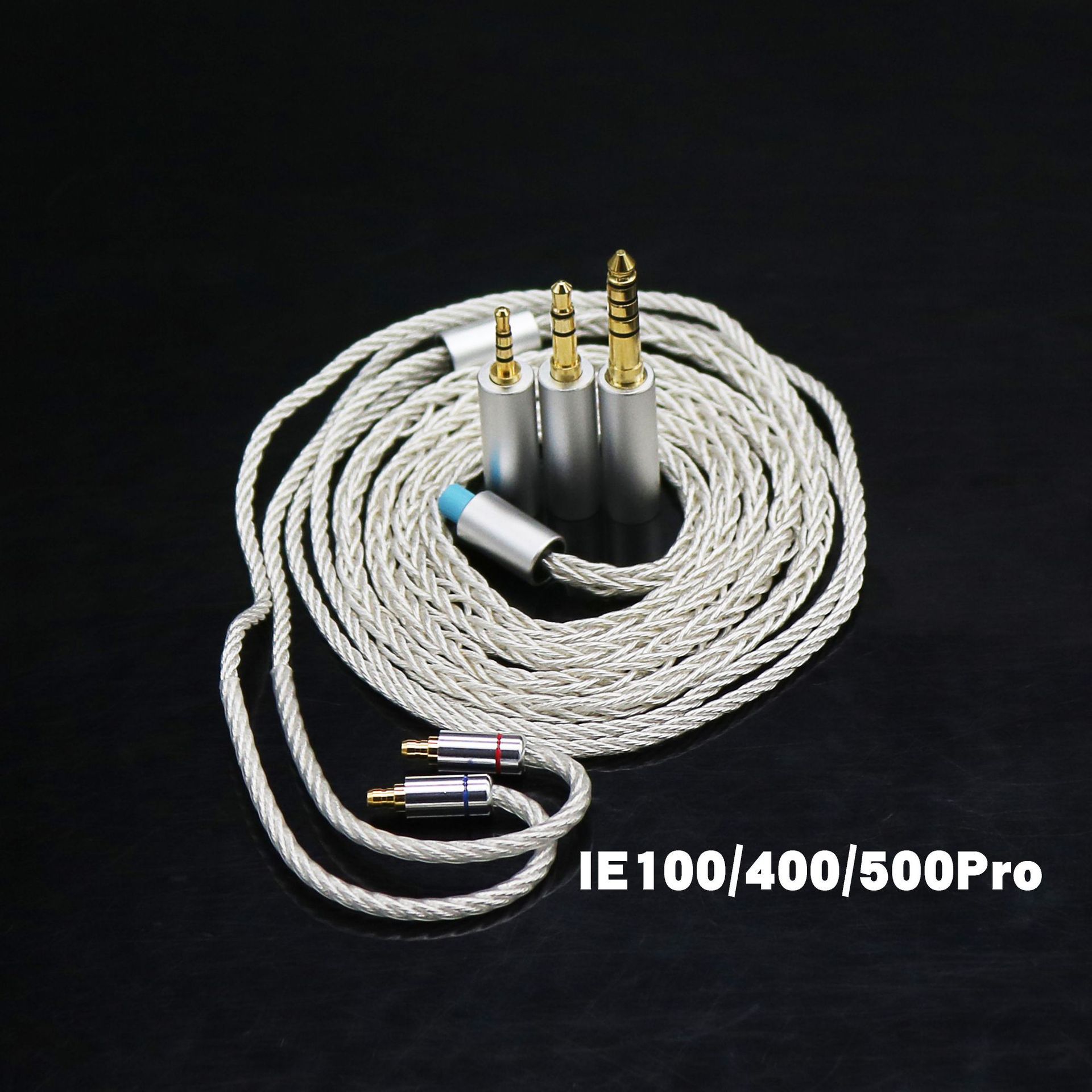 IE100400500Pro 3-in-1 Silver-plated Cable