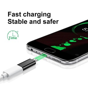 铝制微型到Usb适配器充电转换器C型母到微型Usb适配器 - Product Image 5