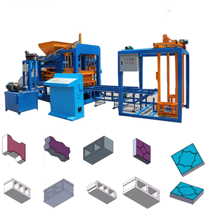Máquina formadora de bloques de cemento y hormigón, máquina hidráulica de enclavamiento de ladrillo, a la venta, a la venta - Product Image 5