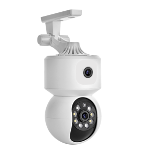 Hot Selling Dual Lens Android IOS WiFi Human Tracking 360 Degree Baby <strong>Monitoring</strong> Two-way Speech Home Security Cctv Camera - Product Image 1