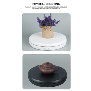 自动转盘带电转盘珠宝电动旋转台360度旋转全景展示台带LED - Product Image 6