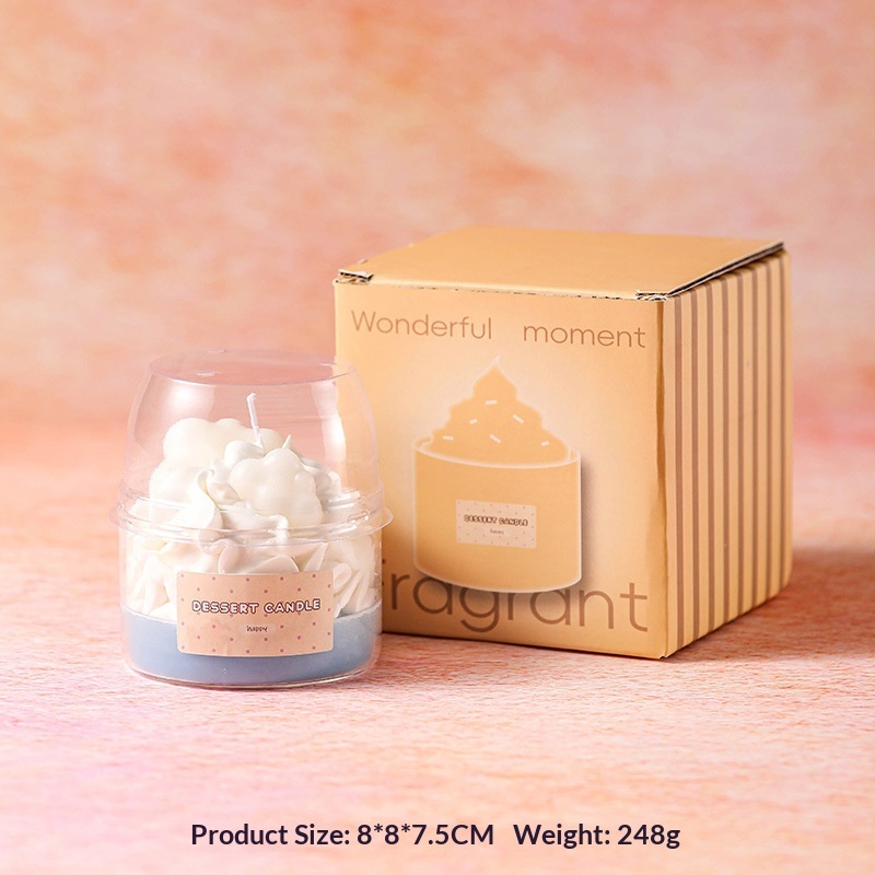 Mini Cloud Cream Cupcake (Flavor: Cotton Candy)