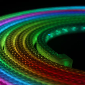 Sihirli RGB DMX512 piksel 5M silikon esnek işık IP65 su geçirmez renk SPI LED denetleyici Neon şerit USB 5V ile çalışmak - Product Image 3