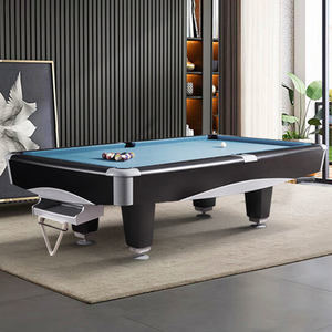 Bán Buôn Giá Rẻ Tùy Chỉnh 9ft Bida Câu Lạc Bộ Thể Thao Hồ Bơi Bảng Giải Trí Thể Thao Bảng Hồ Bơi Bida Bảng 4 Trong 1 Bàn Hồ Bơi - Product Image 6