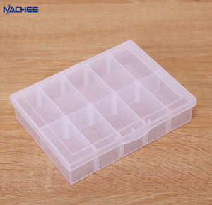 Bán Buôn Tem Bộ Sưu Tập Với Nhỏ Rỗng Trong Suốt Hình Chữ Nhật PP Lưu Trữ Hộp Nhựa Amazon Nóng Bán Giá Rẻ Giá - Product Image 1