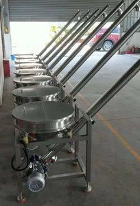 Sus304 Milk Powder Wood Chip Vertical Auger Screw Type Tubular <strong>Spiral</strong> Powder Feeder Shaft Elevator Food Conveyor for Cement <strong>Silo</strong>