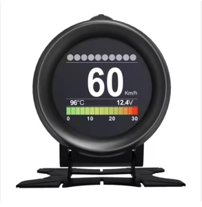 AUTOOL X60 HUD Car Smart Digital Multi-Function Alarm Meter Temperature Gauge Digital Voltage Speed Meter Alarm Clear <strong>Error</strong> <strong>Code</strong> - Product Image 1