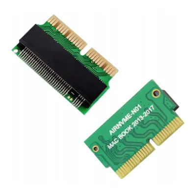 لبطاقة محول NVMe cie M.2 NGFF إلى SSD لحاسوب أبل المحمول Mac Book Air Pro Pro من من من من 12-16pin واجهة PCIEx4
