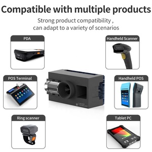 Xincode USB RS232 1D 2D Qrcode Uartバーコードリーダーモジュールセンサーエンジン埋め込み固定スキャンQRバーコードスキャナーモジュールttl - Product Image 2