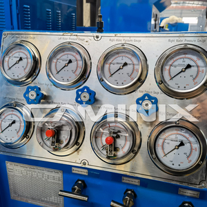 Horizontal Hydraulic Industrial Valve Test Bench Perform Shell <strong>Testing</strong> Seal test for Ball / Gate / Globe Valve 24'' - Product Image 4