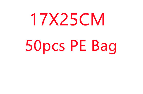 Seulement 50pcs PE Sac
