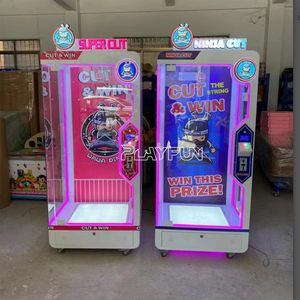 Playfun Ninja đồng tiền hoạt động Arcade cắt Quà Tặng cắt kéo máy cắt & 2 giành chiến thắng giải thưởng Máy cắt arcades trò chơi - Product Image 5