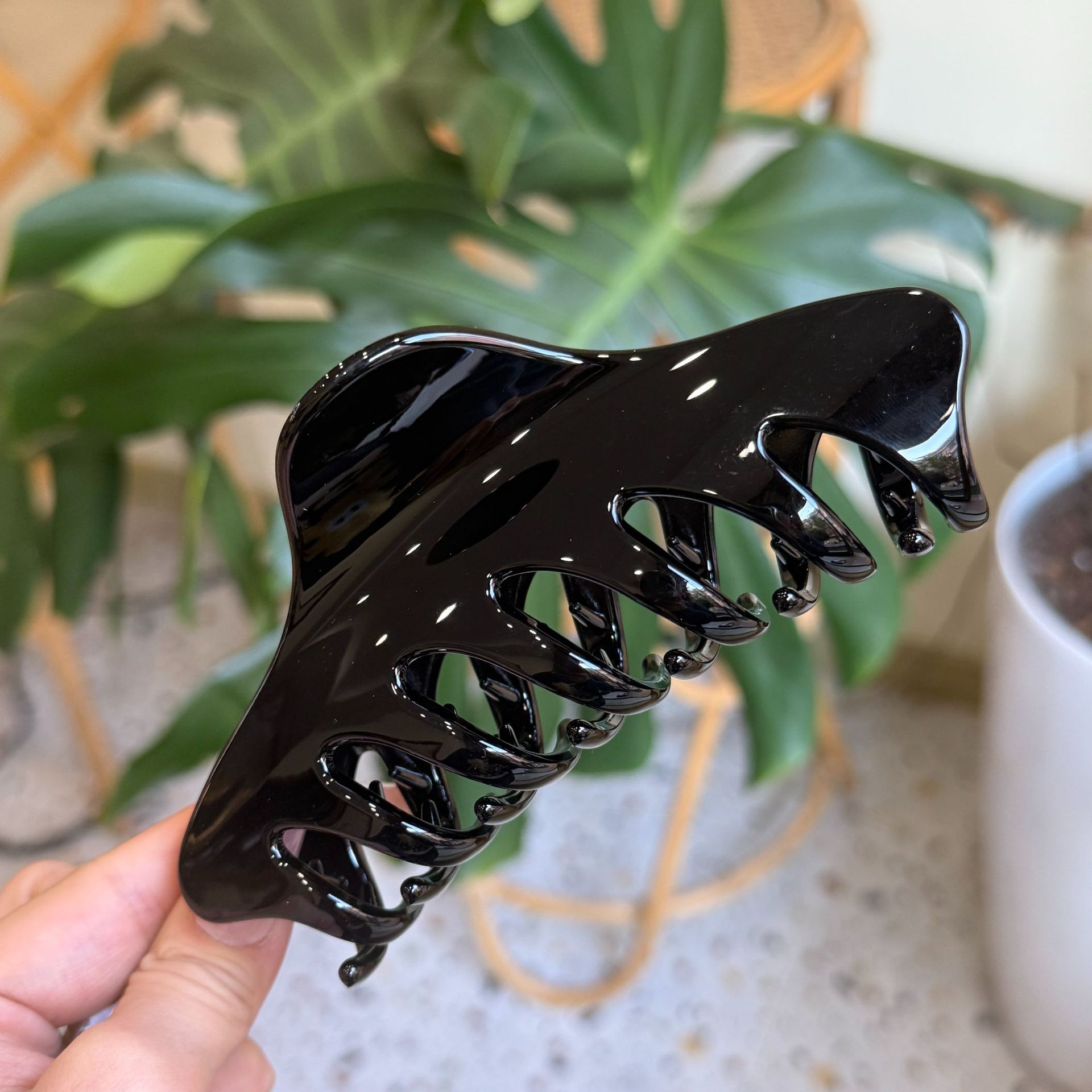 Glossy black