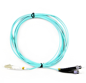 HJFiber özelleştirilmiş ST-LC 3m Multimode OM4 4G ağ ve FTTH kullanımı için Fiber optik Jumper - Product Image 4
