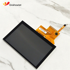 Custom size touch screen PCAP 5 inch hd tft <strong>lcd</strong> capacitive touch <strong>displays</strong> with RGB <strong>interface</strong> - Product Image 3