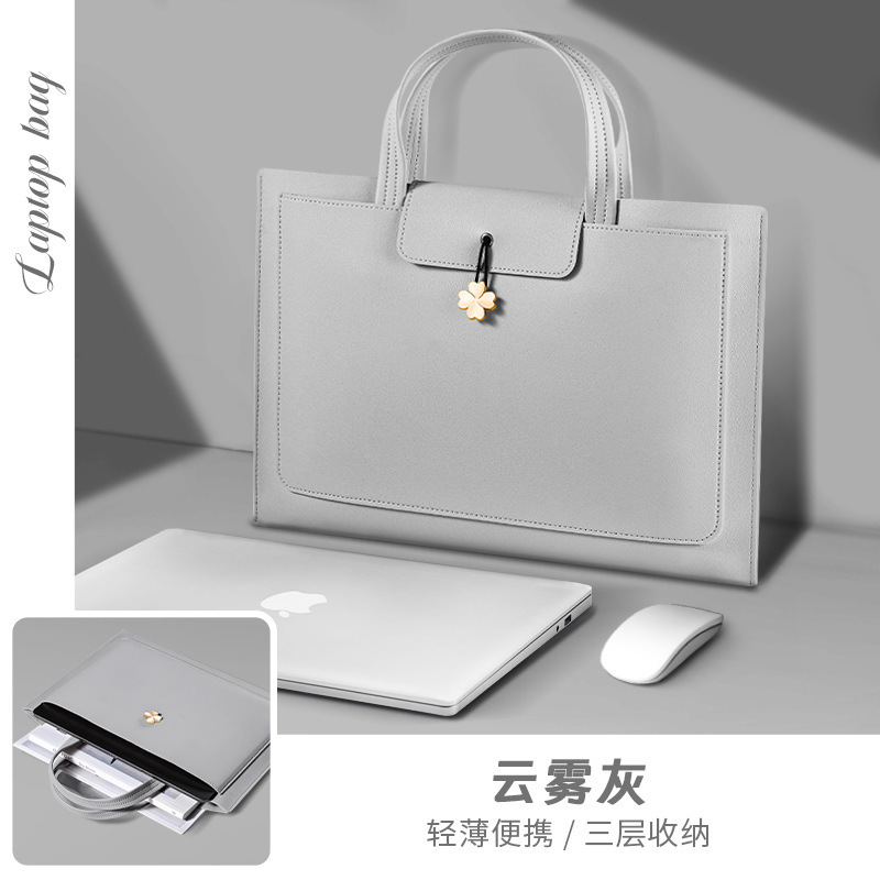 14 bolsas de almacenamiento de tres capas, color gris