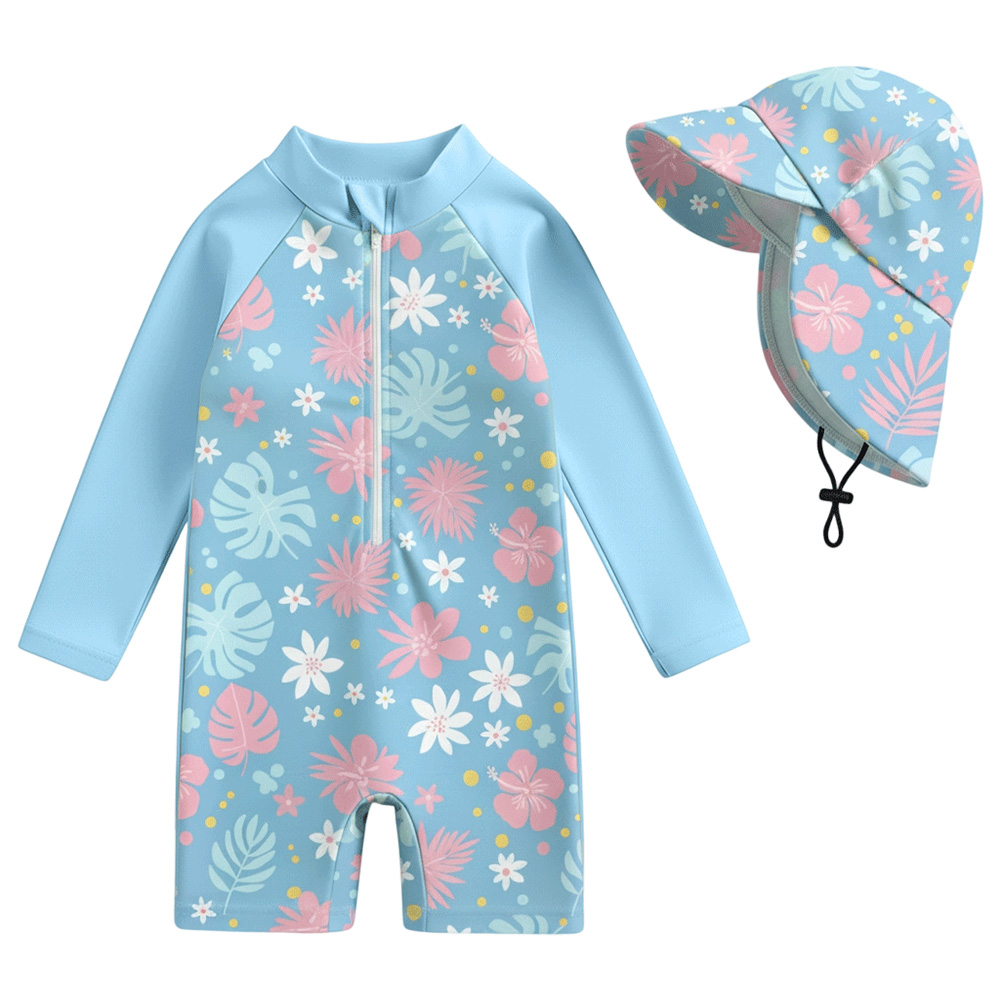Light Blue Floral