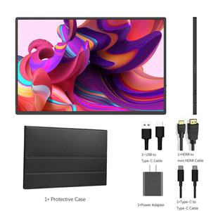 1080P FHD Portable Monitor 17.3 18.5 Inch IPS Panel WLED Computer Display Ganming Monitor for Switch PS5 <strong>Xbox</strong> <strong>Mini</strong> PC Laptop
