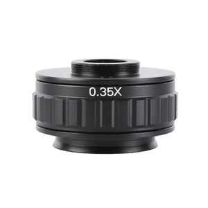<strong>C</strong> <strong>Mount</strong> Adapters Lens 0.35X <strong>CCD</strong> for Trinocular Stereo Microscope Camera 38MM Interface Increased Field of Vision - Product Image 5