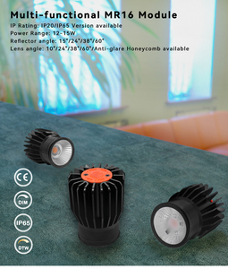 アンチグレアレンズリフレクター12W COB MR16 LEDモジュールIP20 IP65 15/24/38/60度MR16モジュール - Product Image 4