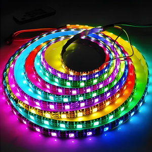 Dream Full Color LED Pixel 5V 12V Sync DMX 512 RGBW WS2812 RGB 2813 WS2815 Tira de luces LED direccionable individualmente digital - Product Image 3