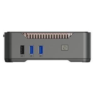 ミニPCインテルN95プロセッサI7 CPU Fanless Linux DDR4ビジネスオフィス用3画面同じディスプレイミニコンピュータ - Product Image 1