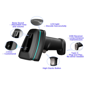 JINGXIN High-Speed Handheld 1D 2D Scanner Wireless Portable Qr <strong>Code</strong> Datamatrix Qr Image Handheld Barcode Scanner - Product Image 3