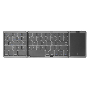 B089T Mini Wireless Optical <strong>Keyboard</strong> Universal Foldable <strong>Bluetooth</strong> <strong>Mouse</strong> and Touchpad for PC &amp; Tablet New Condition - Product Image 1