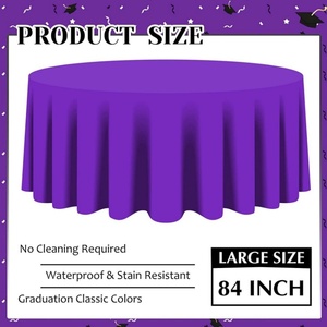 畅销产品: 防水圆形家用桌罩，适合在聚会和婚礼上使用。 - Product Image 2