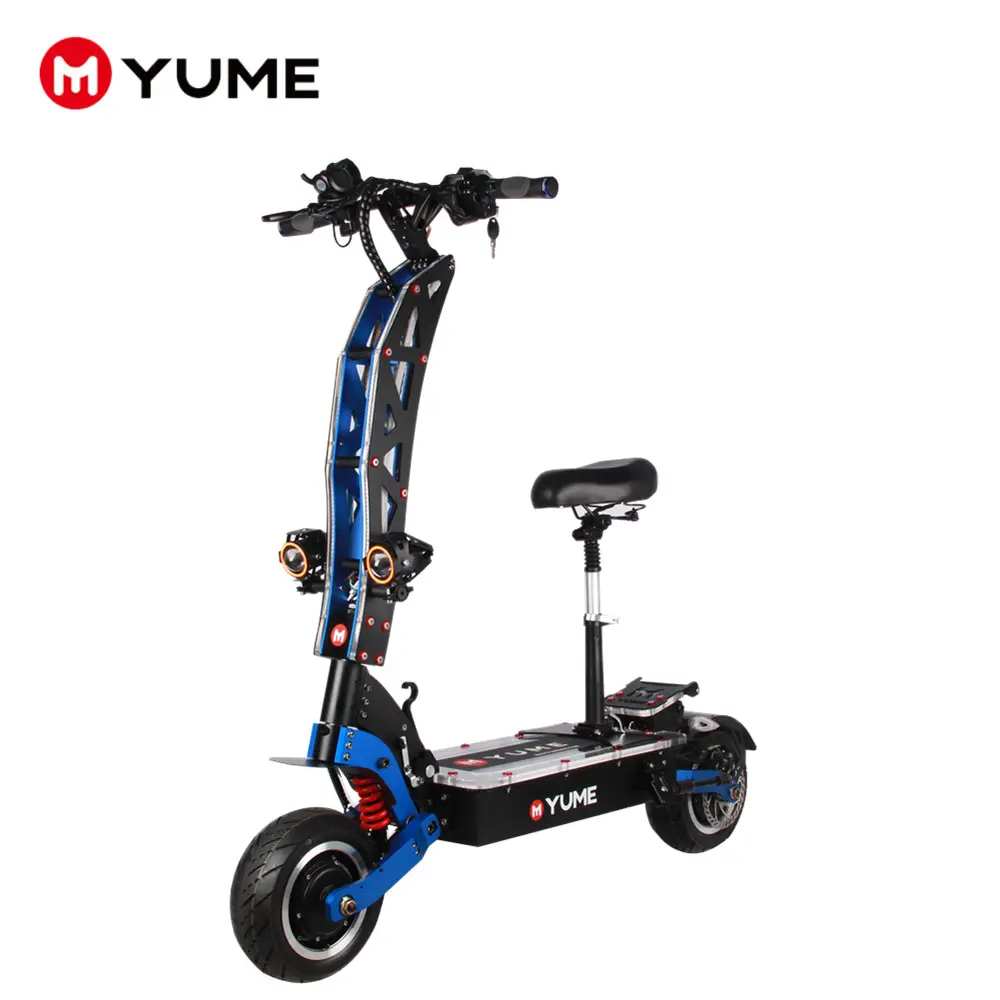 Shinyue — trottinette électrique pliable à double moteur, 60v, 7000w, pneus tout-terrain de 11 pouces, pour adultes