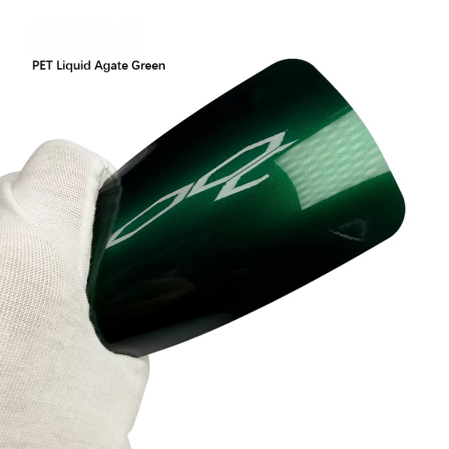 PET Liquid Agate Green