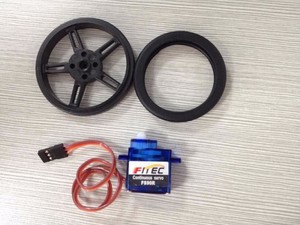 Feetech/Fitec FS90R Grad kontinuierliche Drehung 9g Servomotor Kunststoff DIY Kits für RC Car Boat Robot Education für Jungen - Product Image 2