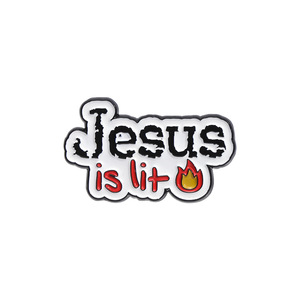 Creative Phrase <strong>God</strong> Is Not Dead Religious Faith Badge Funny Jesus Pins
