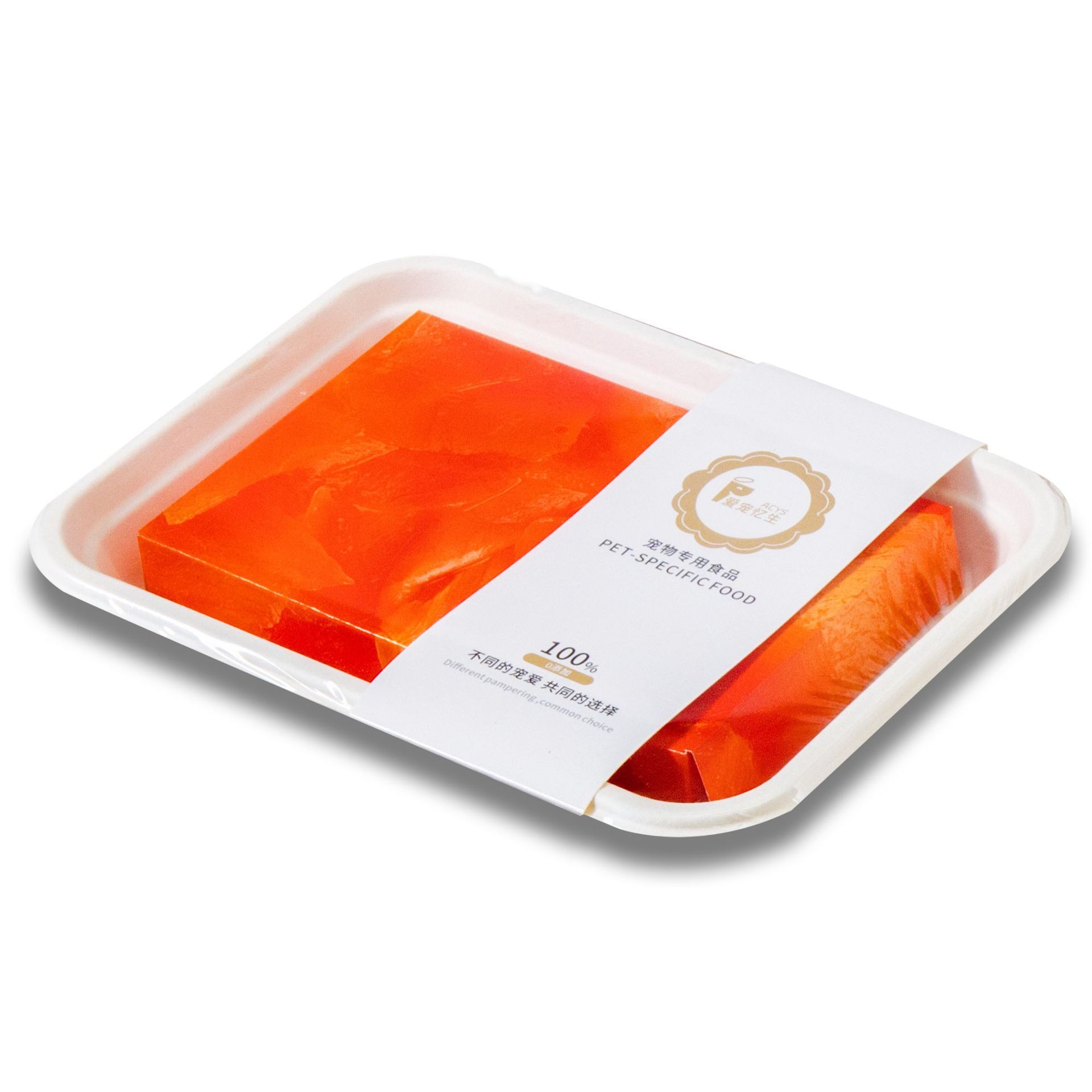 Pollo rojo - en plato