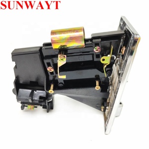 CL กลไกเหรียญพลาสติก Acceptor Mechanical เหรียญ <span class=keywords><strong>Mech</strong></span> สีดำเหรียญสำหรับเกมอาเขต