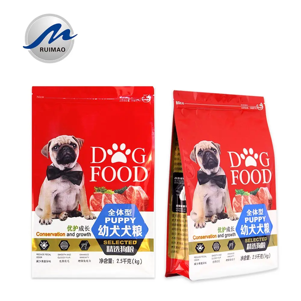 Sac en plastique jetable de qualité alimentaire pour chien, conception personnalisée, emballage pour animaux de compagnie, sacs PE PP, vente en gros