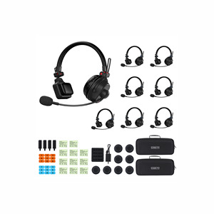 Came-TV Waero-PRO 1,9 GHz Sistema de auriculares de intercomunicación inalámbrico con cancelación de ruido Grupo A/B 1700ft(518m) Latencia cero para caballo