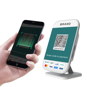 Genere un dispositivo terminal de pago dinámico con código QR con pantalla LCD y altavoz - Product Image 1