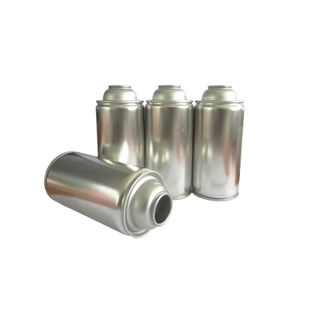 Leere Mini-Weißblech-Aerosol dosen Aluminium-Gas-Aerosol dosen Aerosol-Blechdosen lieferant