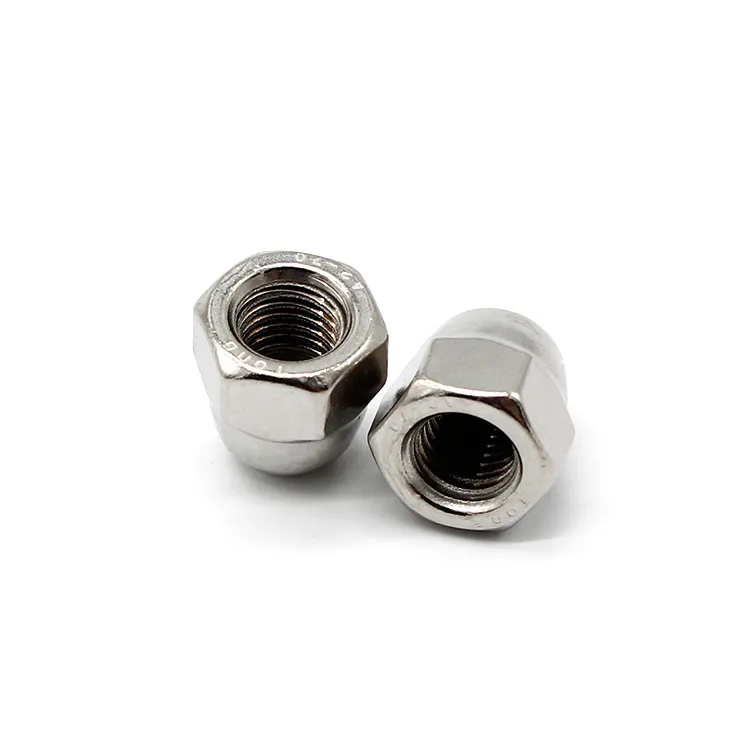 Round Head Metric DIN1587 Hex Domed Furniture M2 Stainless Steel Cap Nut 304