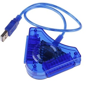PS2至pc游戏的游戏控制器转换器游戏手柄适配器电缆PS3控制器的双端口1至2三角形适配器 - Product Image 2