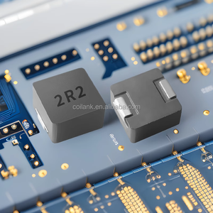 Stock 2R2 <strong>SMD</strong> Shielded 0630 <strong>Power</strong> Inductors 2.2uH High Current DCR20mohm Mark Winding Start 8A Irms14A 2R2 <strong>Molding</strong> Inductor Coil