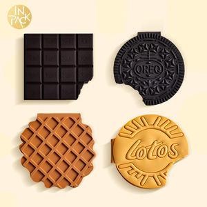 IN PACK <strong>Perfect</strong> <strong>Binding</strong> 80 Sheets Cookie Shape Relaxation Mini <strong>Notebook</strong> Diary Notepad Chocolate Fragrance Pocket <strong>Notebook</strong> - Product Image 3