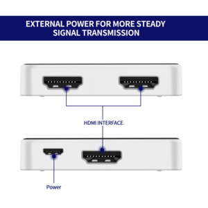 Alta velocidad HDMI 2,0 4K x 2K Hdmi Switch 1x2 Funcionamiento bidireccional y conexión 2 entradas 1 salida Hdmi Switch