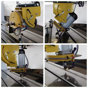OSC-<strong>S</strong> Automatic Kitchen Counter Top Stone Cutting Bridge Table Saw <strong>Marble</strong> Stone Cutting Slab Machine Bridge Saw Cutting Machine - Product Image 2