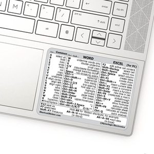 Word/Excel (для Windows) Справочное руководство по сочетанию клавиш стикер ламинированный винил без остатков - Product Image 5