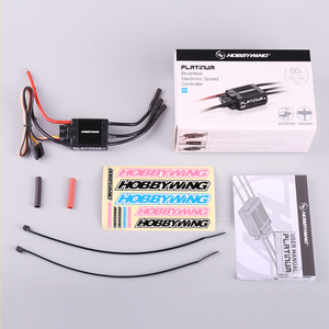 1pc Original Hobby Wing Platinum PRO V4 60A ESC (3S-6S) für 450-480 Klasse Heli (Propeller: 325-360mm) - Product Image 2