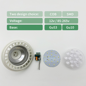 9W 12W 15W 18W plastik alüminyum Bombillas Led 3 yıl garanti Ar111 ışıkları Led reflektör Led ar111 - Product Image 2