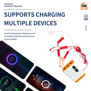 <strong>Factory</strong> Outlet Alligator Clip Charger with 3USB 12-24V DC <strong>Output</strong> Support Multiple <strong>Devices</strong> Charging at the Same Time - Product Image 3
