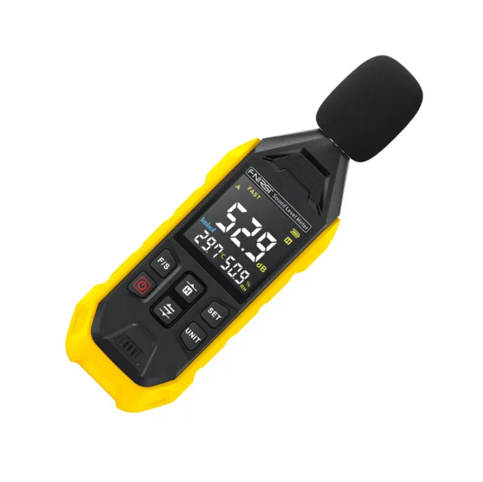 Fdm01 Handheld Digitale Geluidsniveau Meter Ruismeter 30 ~ 130db Decibel Detector Audio Ruis Tester Meetinstrument